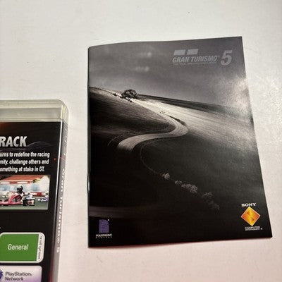 GT Gran Turismo 5 PS3 Complete with Manual Booklet