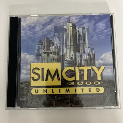 Sim City 3000 Unlimited PC CD-ROM Windows Game