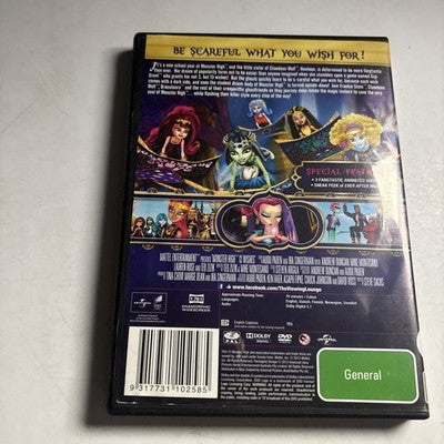 Monster High - 13 Wishes (DVD, 2013) Region 4,2