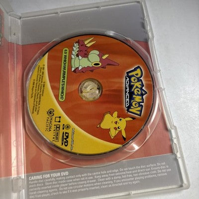 Pokemon Advanced - Which Wurmple's Which? : Vol 6 : Part 9 (DVD, 1998) Region 4