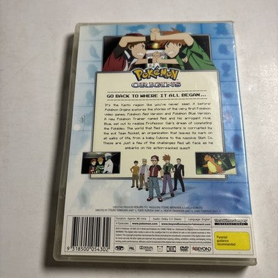 Pokemon - Origins (DVD, 2013) Region 4