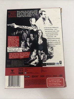 Underbelly Uncut (DVD, 2008, 4-Disc) Region 4