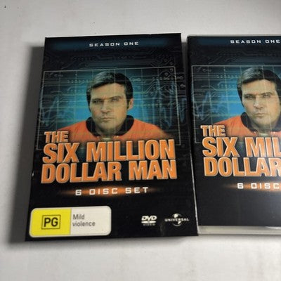 Six Million Dollar Man : Season 1 (DVD, 1974) Region 4,2