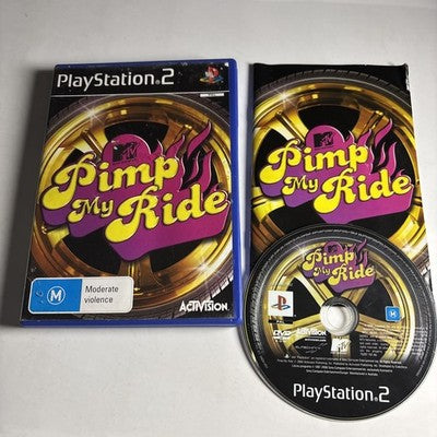 Pimp My Ride PS2 Sony Playstation 2 Manual Included PAL