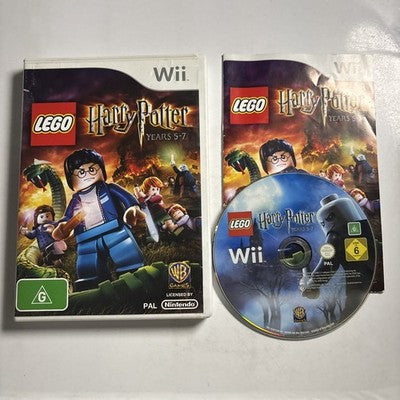 LEGO Harry Potter: Years 5-7 Nintendo Wii PAL Complete with Manual
