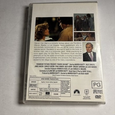 Heaven Can Wait (DVD, 1978) Warren Beatty, Julie Christy Region 4