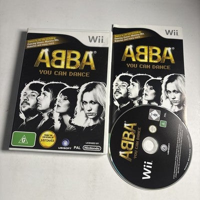 ABBA - You Can Dance Nintendo Wii Game Complete with Manual PAL