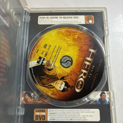 Hero (DVD, 2002) Jet Li, Donnie Yen, Maggie Cheung Region 4