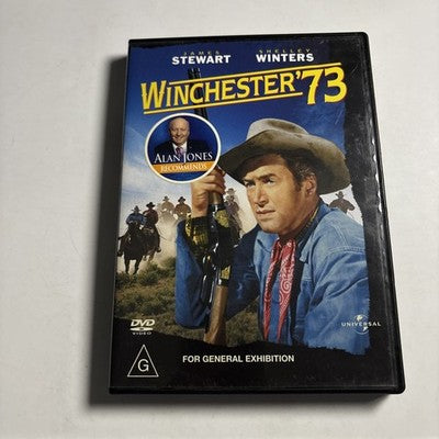 Winchester '73 (DVD, 1950) James Stewart, Shelley Winters Region 4,2