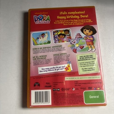 Dora the Explorer - Dora's Big Birthday Adventure (DVD, 2010) Region 4