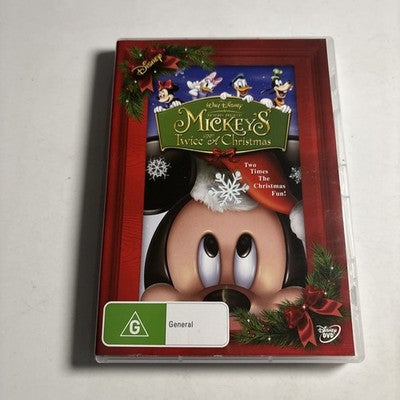 Mickey's Twice Upon a Christmas (DVD, 2004) Disney Region 4