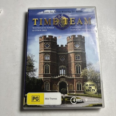 Time Team - Wayneflete Tower & Other Digs (DVD, 2006) Region 4 NEW