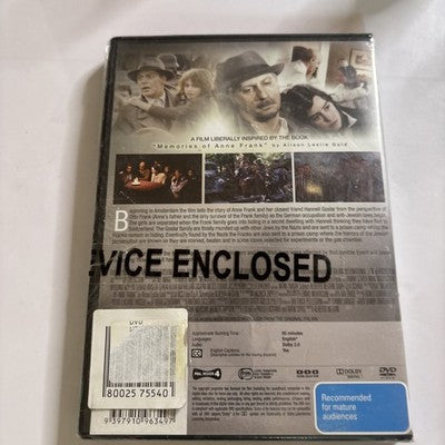 Memories of Anne Frank (DVD, 2009) Peter Vegh, Moni Ovadia Region 4 *New Sealed*