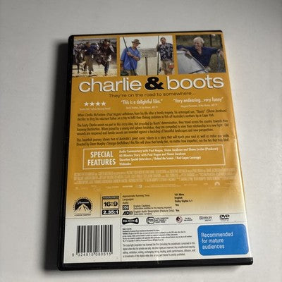 Charlie & Boots (DVD, 2009) Paul Hogan Region 4