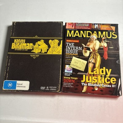Harvey Birdman Attorney at Law : Vol 3 (DVD, 2000) Region 4