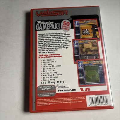 Millennium Gamepak Platinum - 50 Complete Games PC CDROM