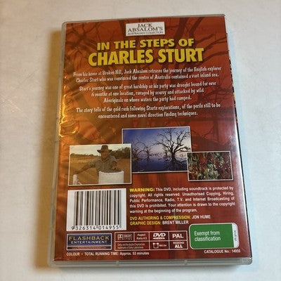Jack Absalom's: In The Steps of Charles Sturt DVD All Regions NEW