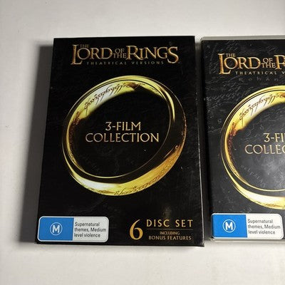 The Lord of the Rings Trilogy (DVD, 2013, 6-Disc) Region 4