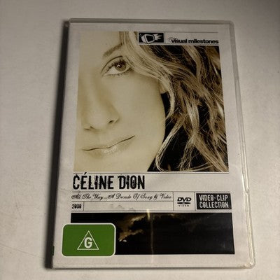 Celine Dion - All The Way - A Decade Of Song & Video DVD All Regions