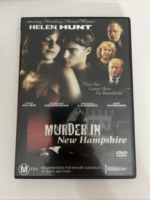 Murder in New Hampshire (DVD, 1991) Helen Hunt All Regions