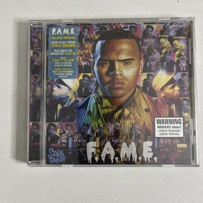 Chris Brown – F.A.M.E. (CD, 2011) Australia Deluxe Edition 88697-87203-2