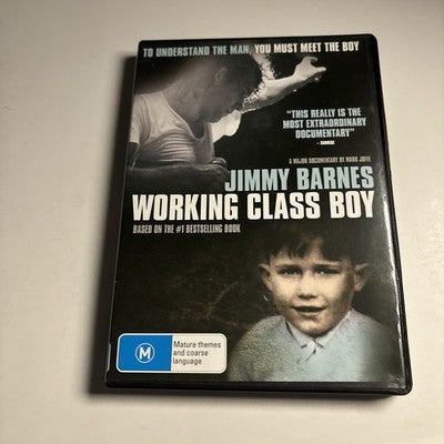 Jimmy Barnes: Working Class Boy (DVD, 2018) Region 4,2 NEW