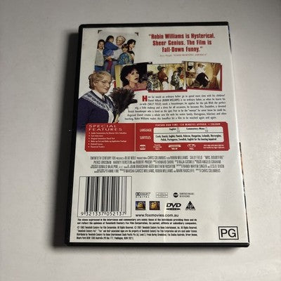 Mrs Doubtfire (DVD, 1993) Robin Williams, Sally Field Region 4