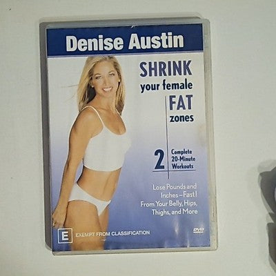 Denise Austin: Shrink Your Female Fat Zones (DVD) Region 4