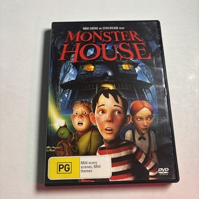 Monster House (DVD, 2006) Steve Buscemi, Maggie Gyllenhaal, Region 4