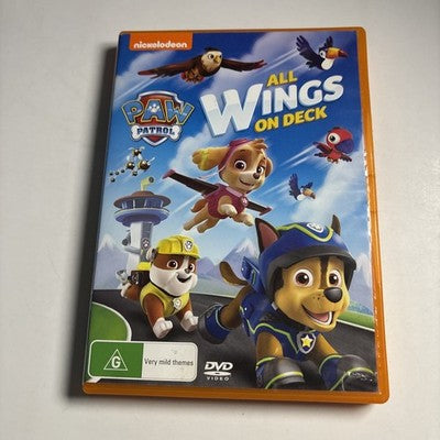 Paw Patrol - All Wings on Deck (DVD, 2016) Region 4