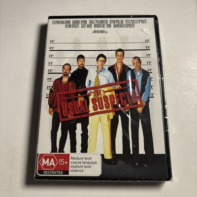 The Usual Suspects (DVD, 1995) Gabriel Byrne, Kevin Spacey Region 4 *New Sealed*