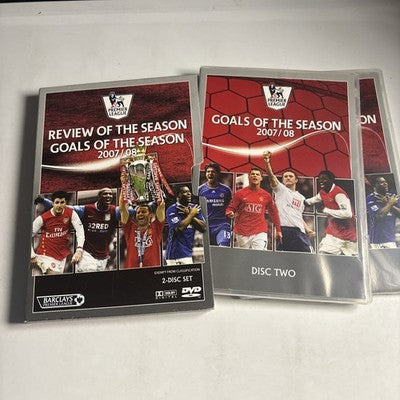 Premier League Season Review - Goals of the Season 07/08 (DVD, 2008) Region 4