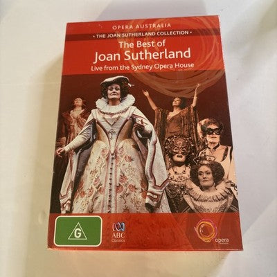 The Best of Joan Sutherland Live From the Sydney Opera House DVD Region 4 NEW