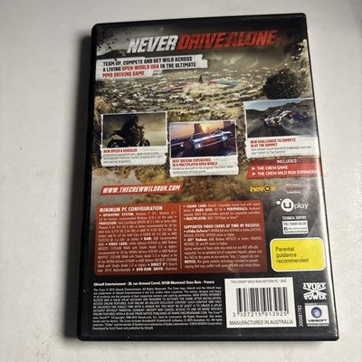 The Crew WildRun Edition PC DVD-Rom Game UBISOFT 2015