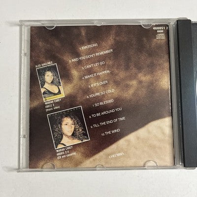 Mariah Carey – Emotions (CD, 1991) Australia 468851 2