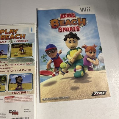 Big Beach Sports Nintendo Wii PAL Aus Edition Complete with Manual