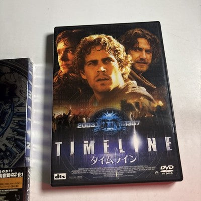 Timeline (DVD, 2003) Paul Walker, Billy Connolly, Gerard Butler Region 2 Japan
