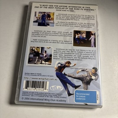 Wing Chun By Grandmaster Jim Fung (DVD, 2006) All Regions