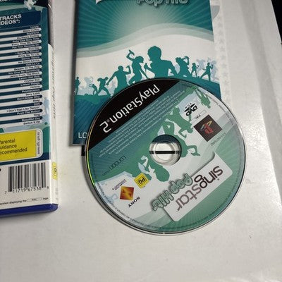 SingStar Pop Hits PLAYSTATION 2 PAL Game