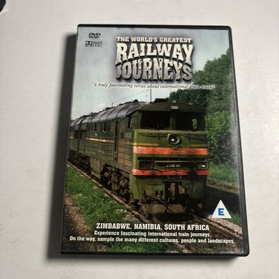 Railway Journeys Zimbabwe, Namibia, South Africa (DVD, 2005) All Regions