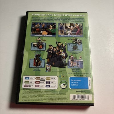 The Sims 2 University Expansion Pack PC CD-ROM Microsoft Windows
