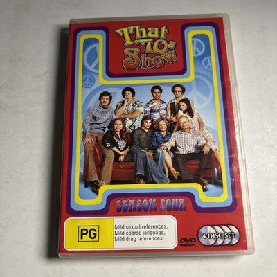 That 70's Show : Season 4 (DVD, 2000) Region 4 NEW
