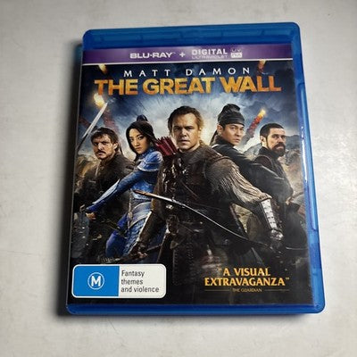 The Great Wall (Blu-ray, 2016) Matt Damon Region B