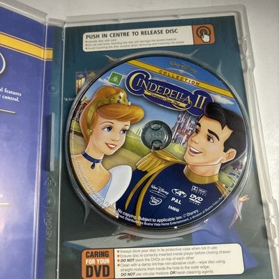 Cinderella II - Dreams Come True (DVD, 2002) Disney Region 4