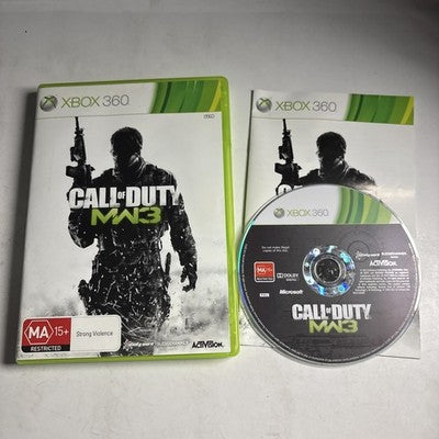 Call Of Duty Modern Warfare 3 Xbox 360 Microsoft Game PAL w/ Manual