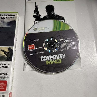 Call Of Duty Modern Warfare 3 Xbox 360 Microsoft Game PAL w/ Manual