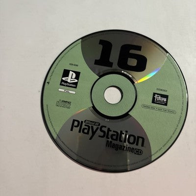 Official UK Playstation Magazine CD Demo Disc 16 PAL Sced-00368