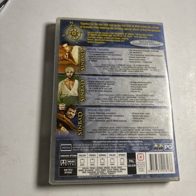 Sinbad - Ultimate Collector's Pack (DVD, 3-Disc) Region 4 NEW