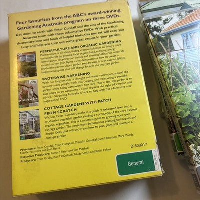 Gardening Australia The Gardening Box Set ABC 3 DVD Peter Cundall  Region 4