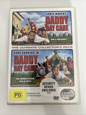 Daddy Day Care / Daddy Day Camp (DVD 2008, 2-Disc) Eddie Murphy Region 4